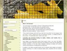 Tablet Screenshot of lifeweaving.info
